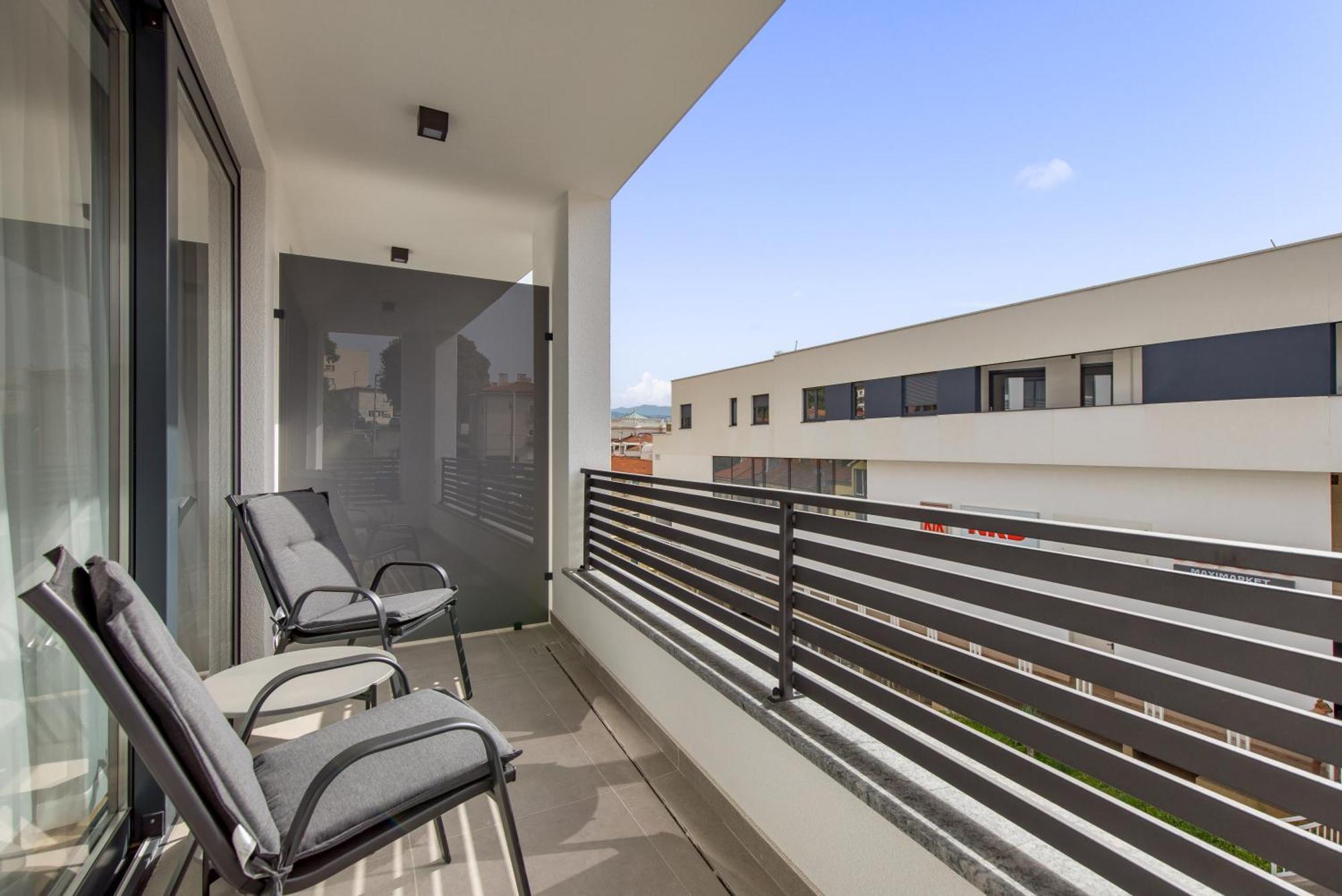 Belinda Apartments With Balcony & Private Parking 오파티아 외부 사진