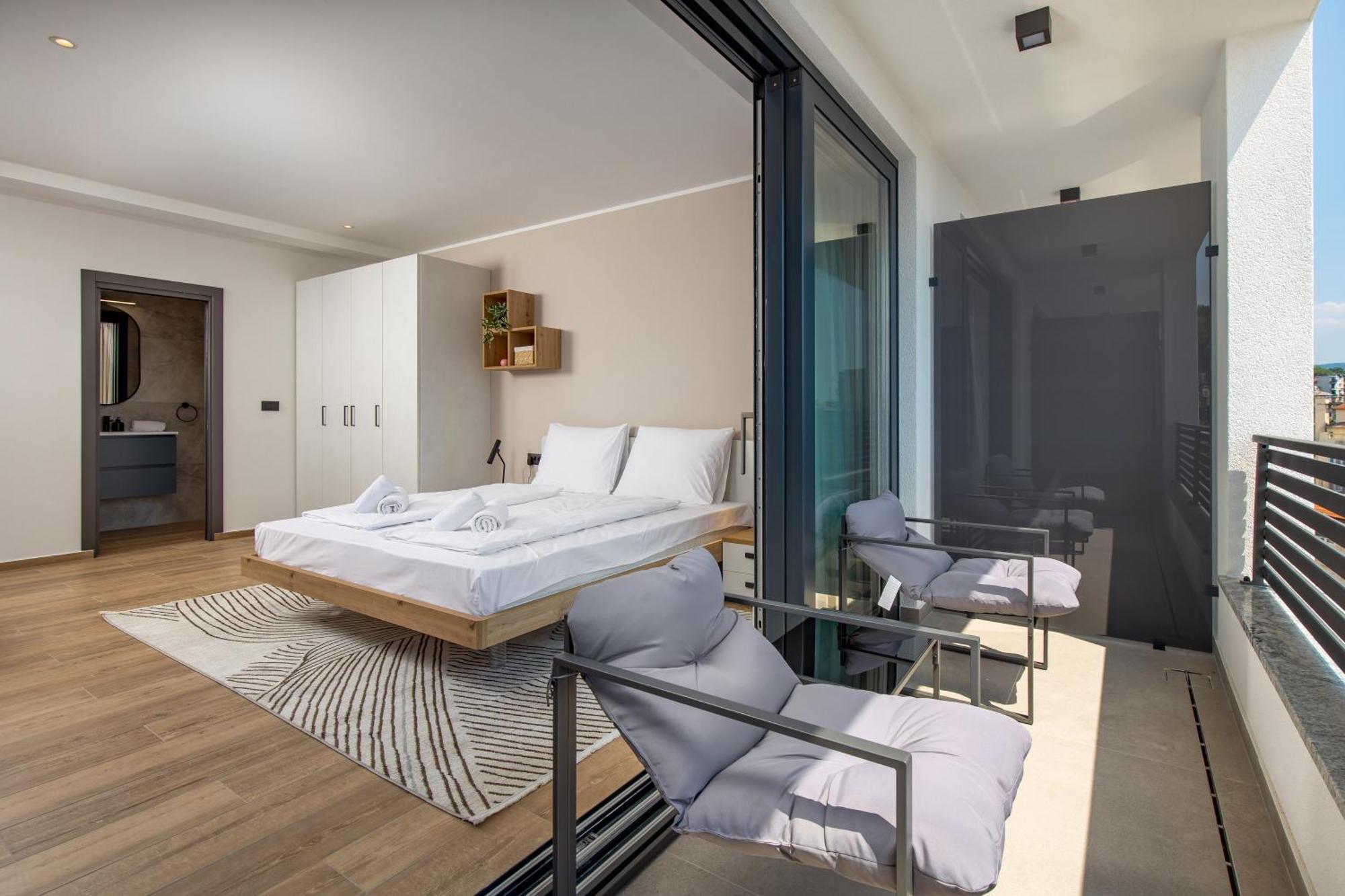 Belinda Apartments With Balcony & Private Parking 오파티아 외부 사진
