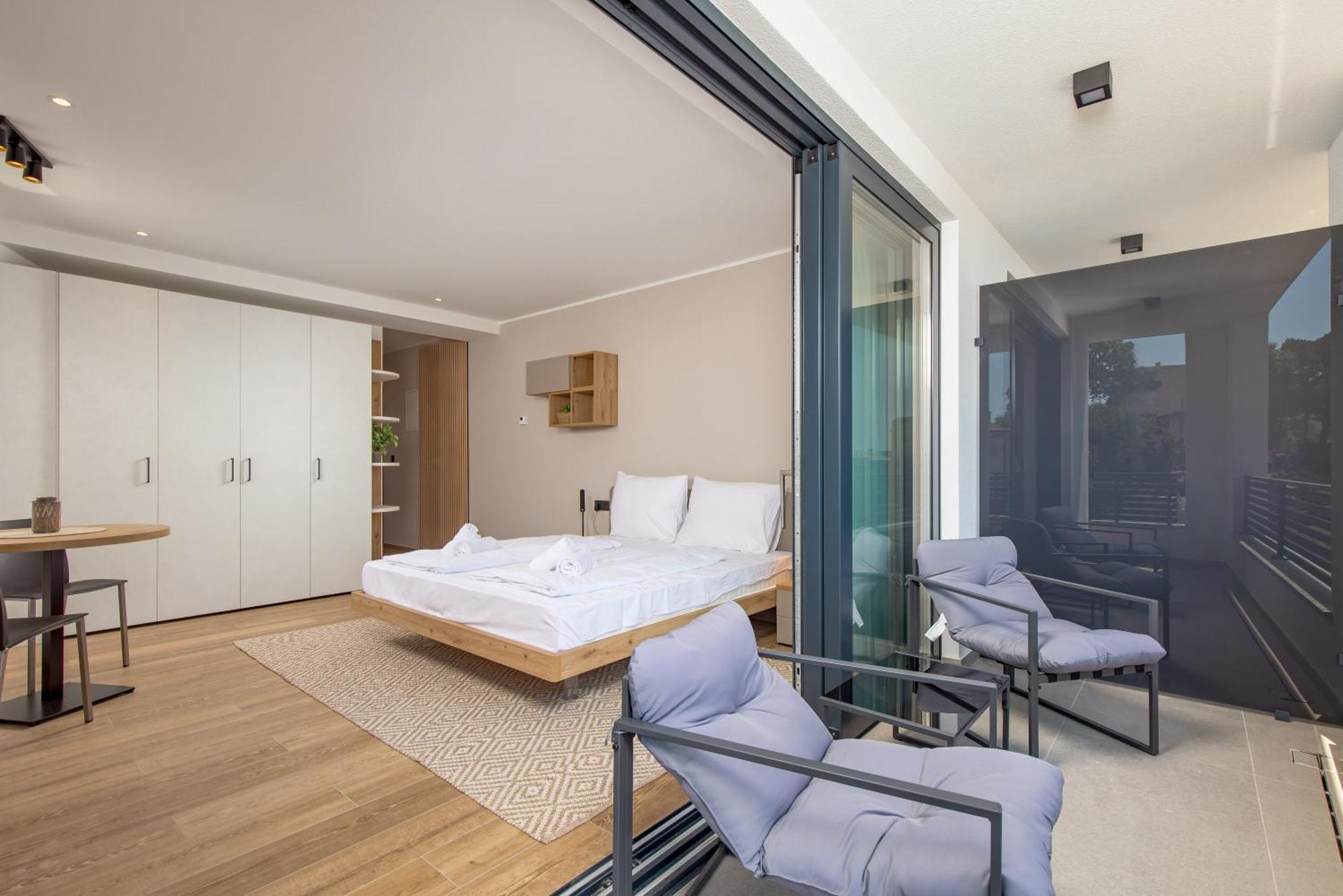 Belinda Apartments With Balcony & Private Parking 오파티아 외부 사진
